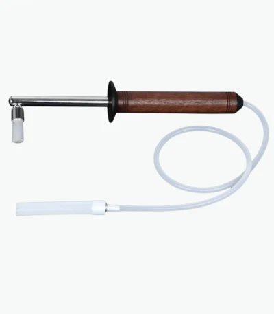 wooden steam brush for professional espresso and coffee machines