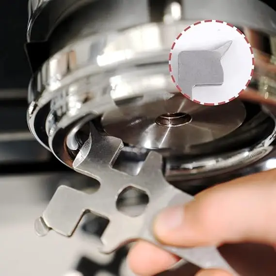 watchget multifunctional stainless steel espresso wrench tool