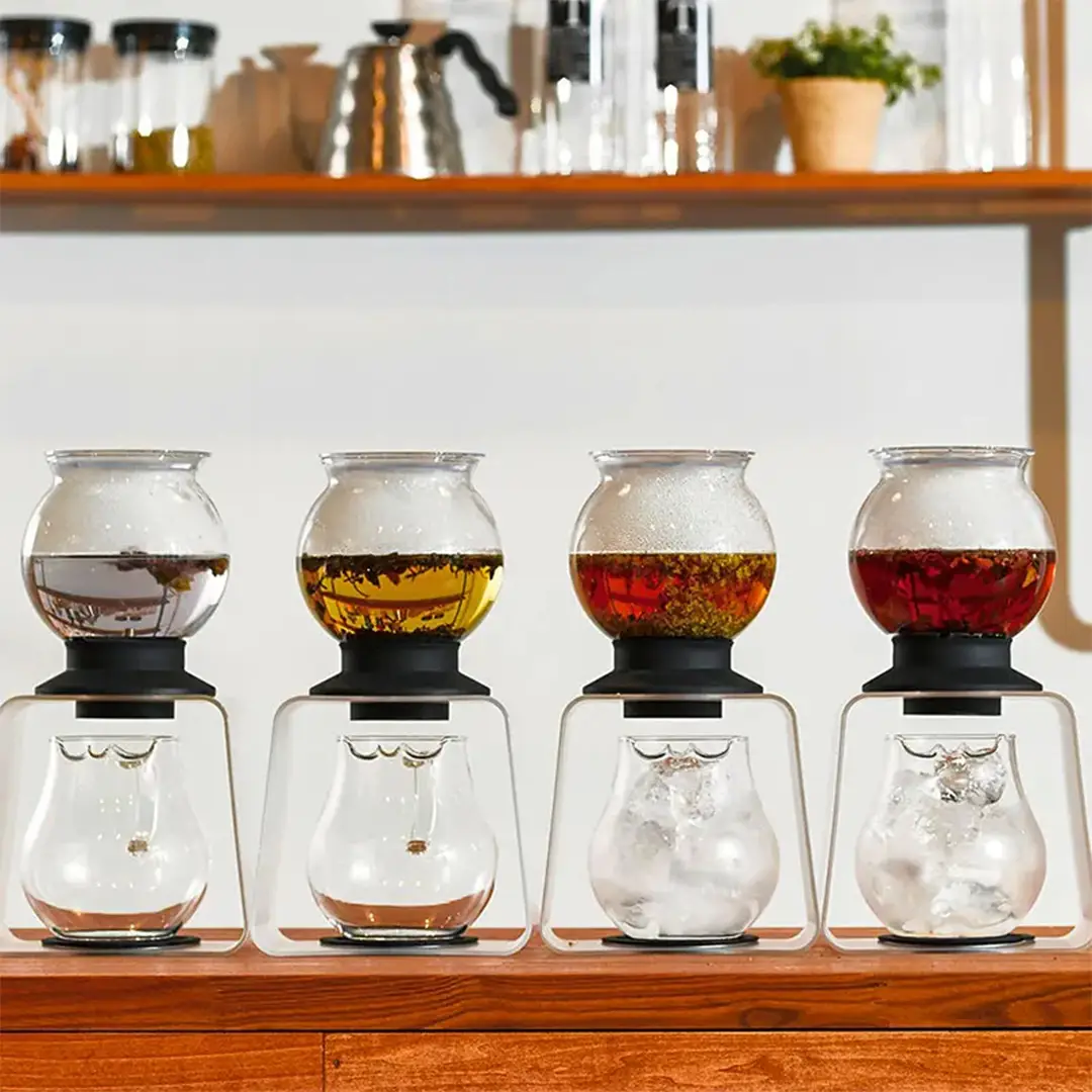 tea setHARIO Largo Tea Dripper Set 800ml Tea & Coffee Brewer - Image 3