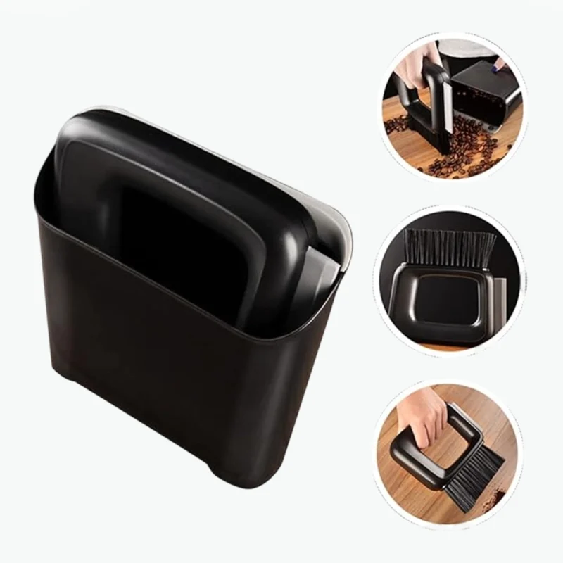 مجموعة فرش تنظيف القهوة من DECHOUS لتنظيف طواحين الإسبريسو وماكينة القهوة وإزالة بقايا البن