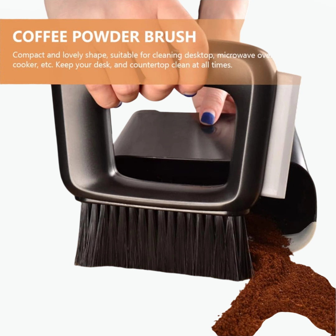 مجموعة فرش تنظيف القهوة من DECHOUS لتنظيف طواحين الإسبريسو وماكينة القهوة وإزالة بقايا البن