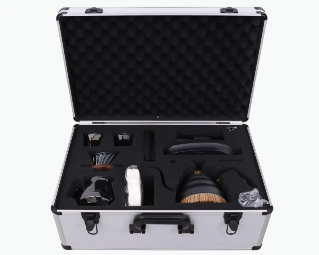 V60 Aluminum Case Shock Resistant Pour Over Coffee Set - Image 2