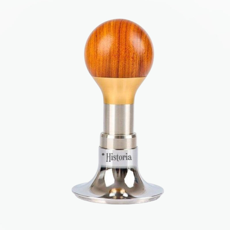 Geekin Historia Tamper 58.5mm stainless steel espresso tool for home and café use