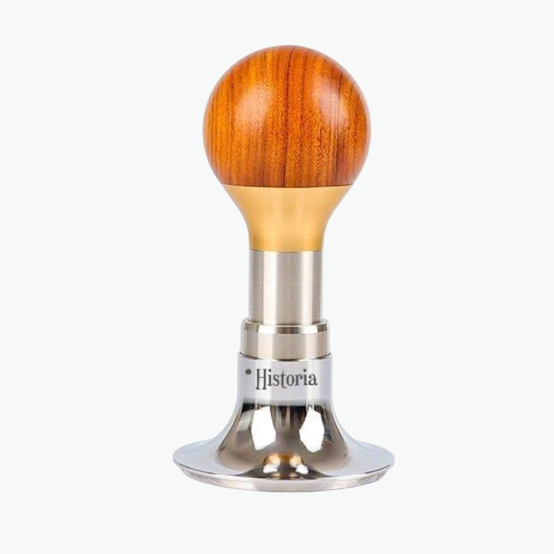 Geekin Historia Tamper 58.5mm stainless steel espresso tool for home and café use