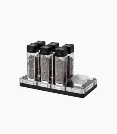 MUVNA Coffee Bean Storage 6 Tubes with acrylic display stand – Geek In UAE