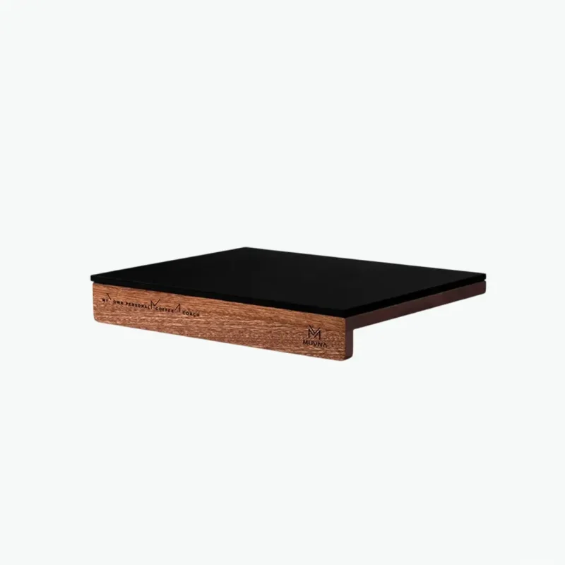 Solid Wood Power Pad coffee scale mat with silicone for stability – Geek In UAE