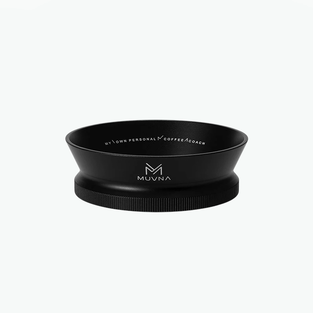Muvna Muvna 58mm Coffee Dosing Funnel – Matte Black Aluminum Tool