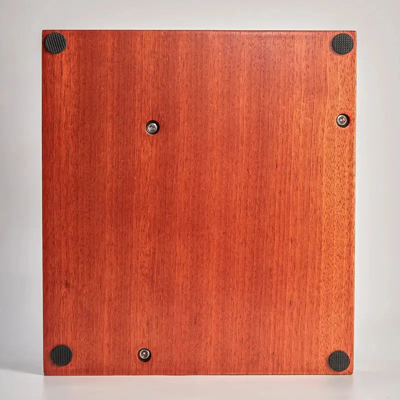 Wood Cinder Box Coffee Bar Accessory - Image 4