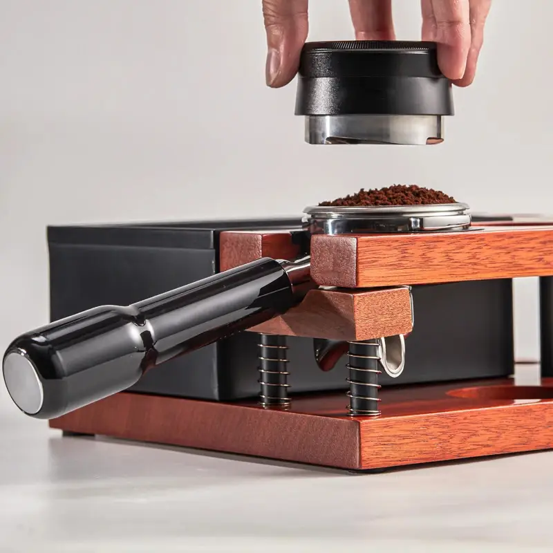 Wood Cinder Box Coffee Bar Accessory - Image 3