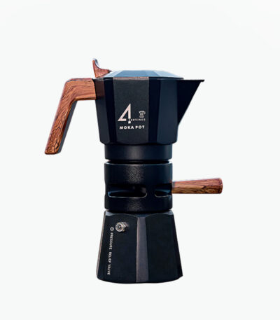 Moka pot temperature controlled valve