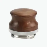 Wooden distributor 58mm for espresso coffee leveling