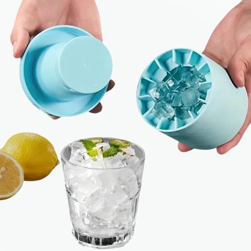 Ice cube mold for crushing ice and iced coffee – Geek In