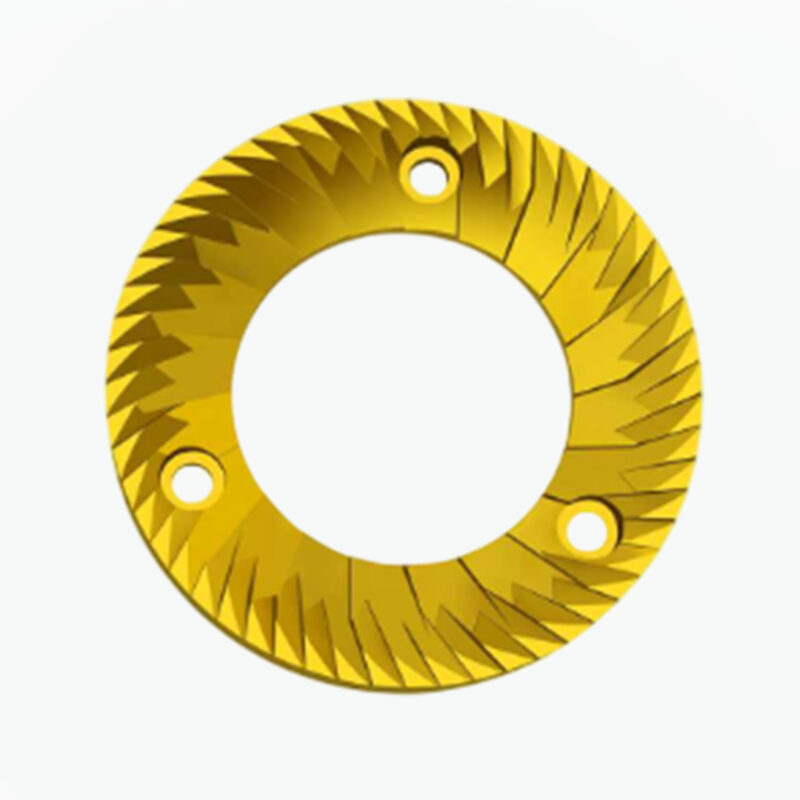 Titanium flat burrs 74mm for espresso grinder – Geek In