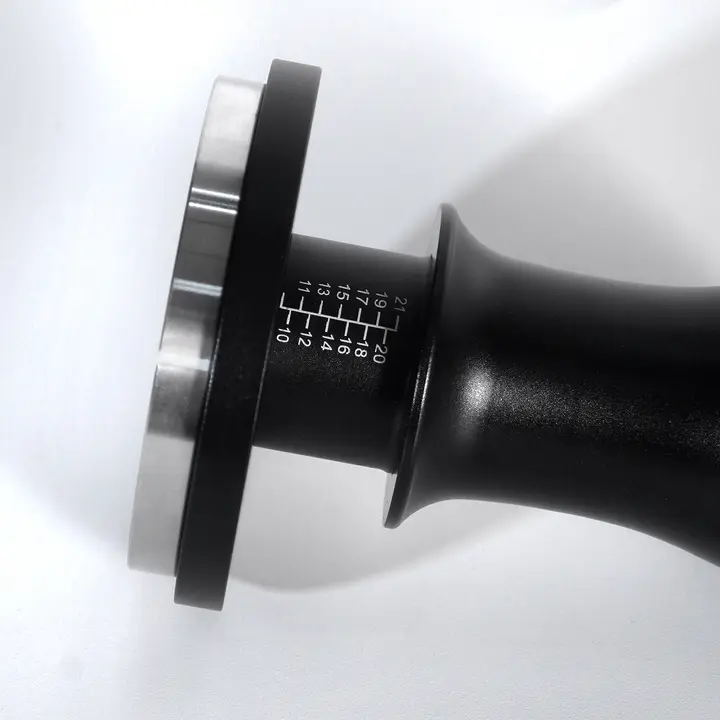 Geekin Leveler Tamper 58mm stainless steel espresso tool for home and café use