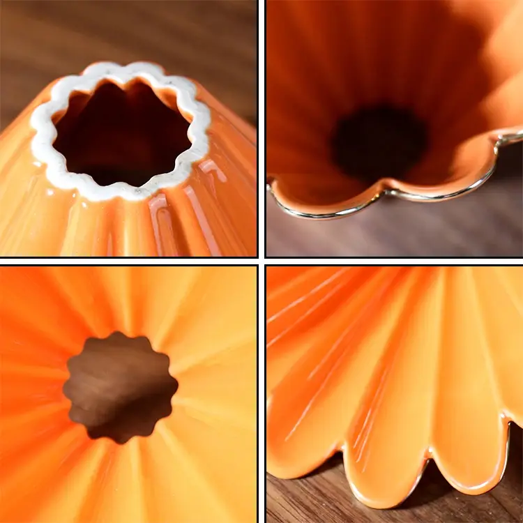 فلتر قهوة سيراميك Muvna قابل لإعادة الاستخدام لتخمير Espresso وPour Over