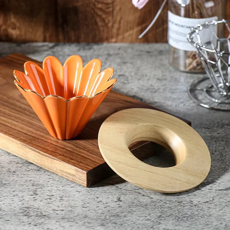 فلتر قهوة سيراميك Muvna قابل لإعادة الاستخدام لتخمير Espresso وPour Over