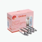 OkGas Nitro Chargers N₂ 10pcs Cartridges for Cold Brew Cocktails