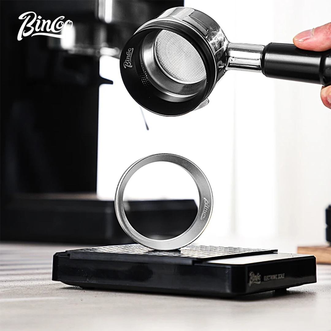 Bincoo black ring 58mm espresso dosing ring