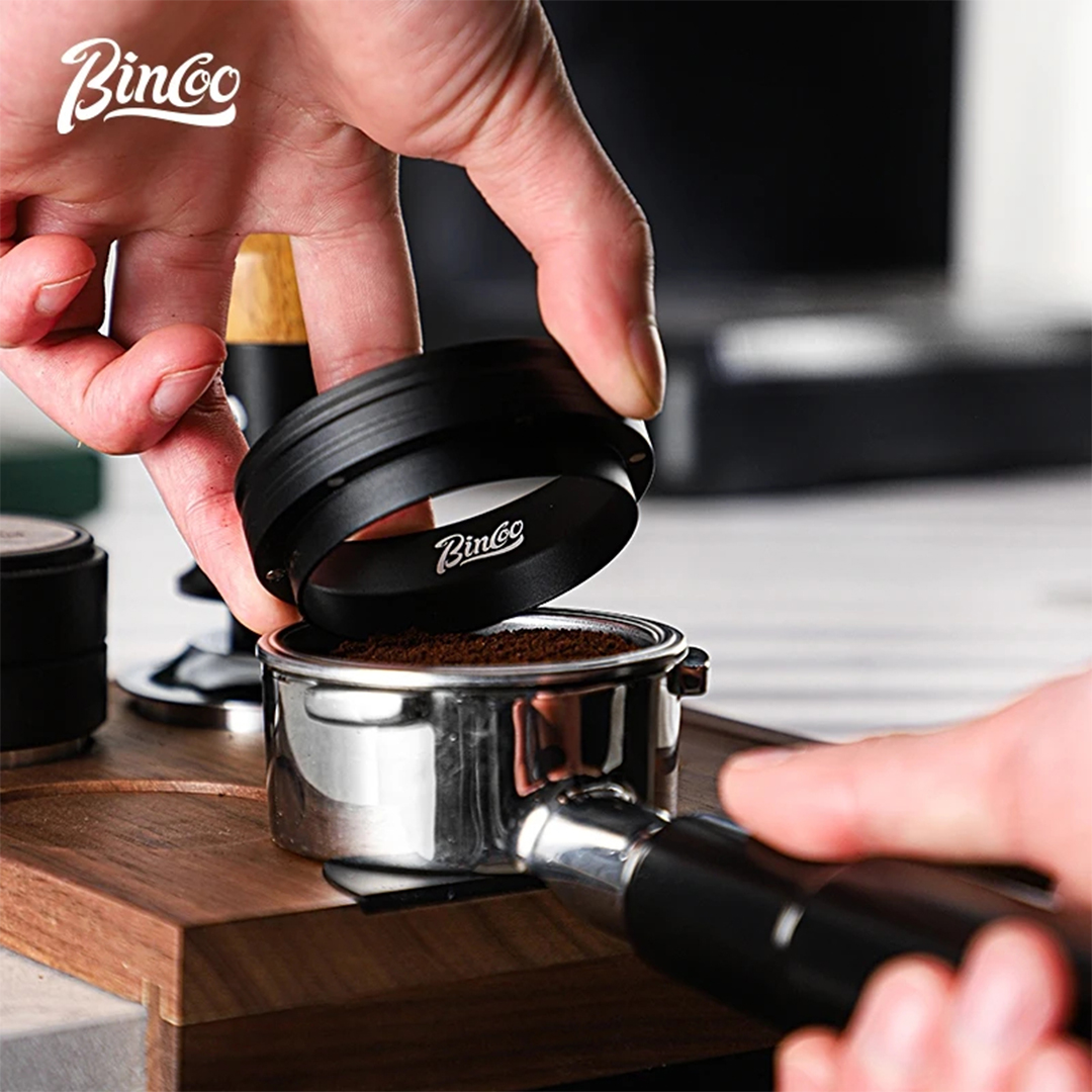 Bincoo black ring 58mm espresso dosing ring