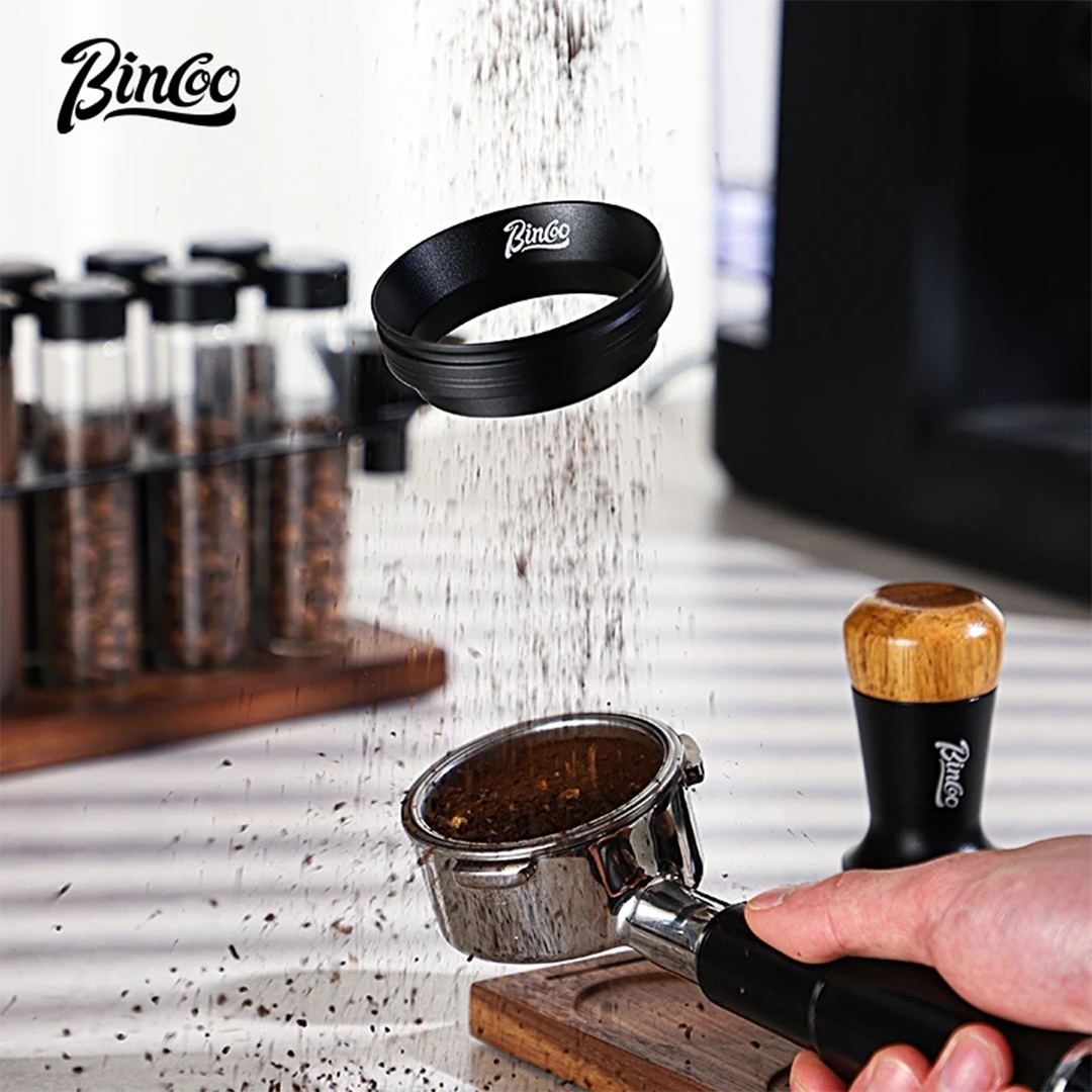 Bincoo black ring 58mm espresso dosing ring