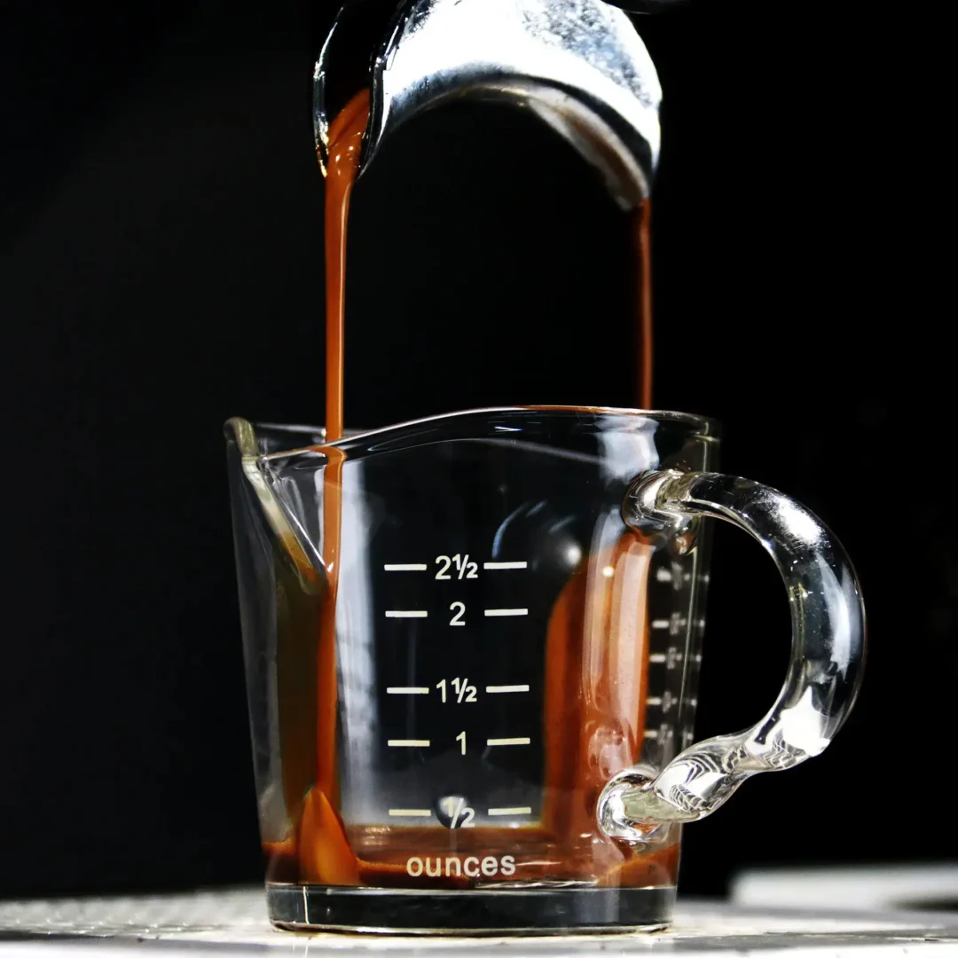 Measuring glass cup 70ml for espresso and coffee