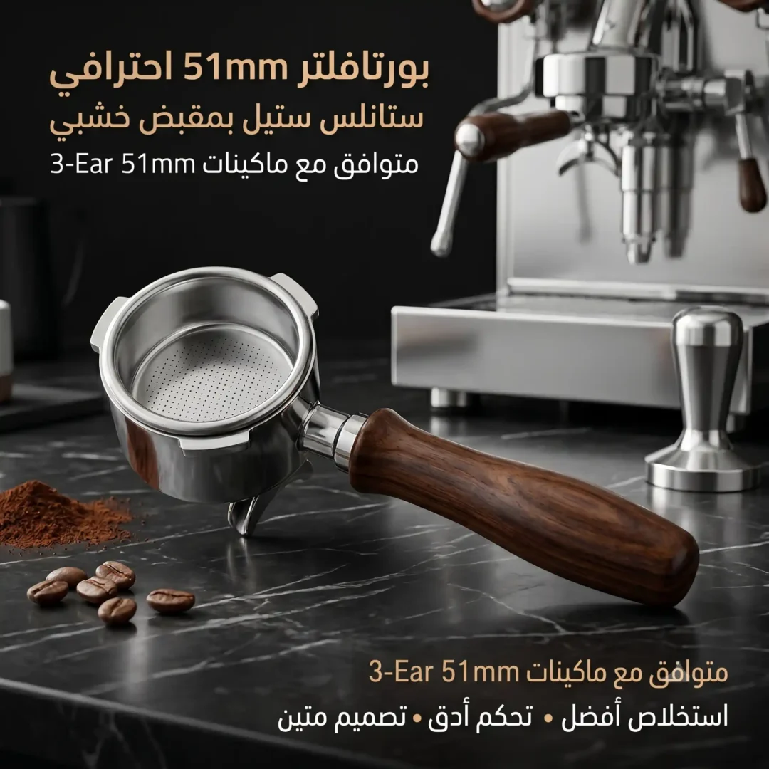 Professional espresso portafilter for home baristas