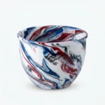 Luxury ceramic cups with marble style design