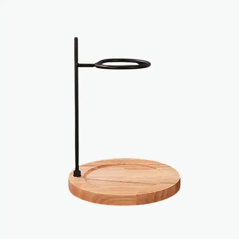 Coffee filter cup holder for pour over brewing