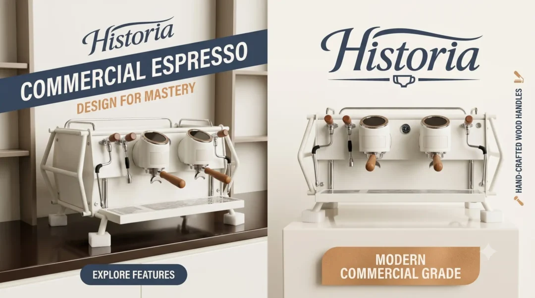 Historia T5 2 Group Espresso Machine - Image 14